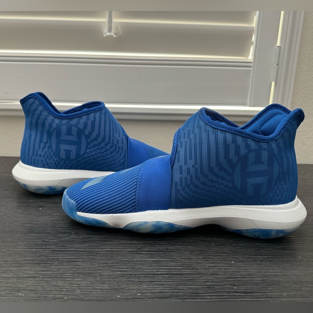Adidas James Harden B/E 3 J Collegiate Blue Basketball Shoes EF3603 Size 6 - Picture 10 of 16